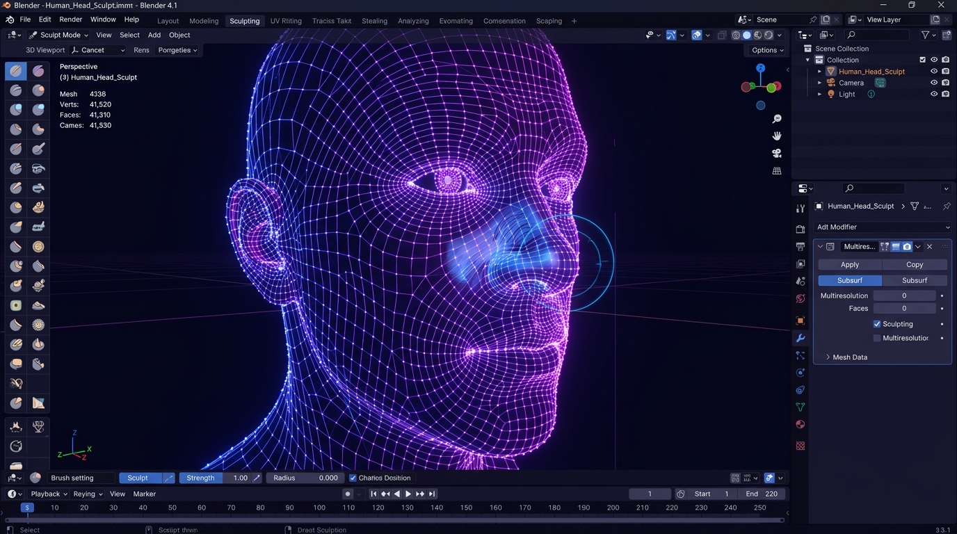 Modelagem facial